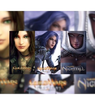 Guild Wars Trilogy Digital Download NCSoft Key EUROPE